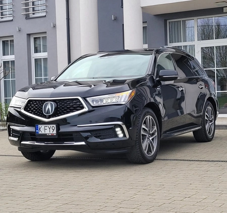 Acura MDX cena 169000 przebieg: 140000, rok produkcji 2018 z Kraków małe 781